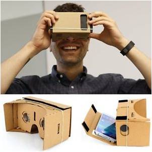 Virtual reality with cardboard and smart phone